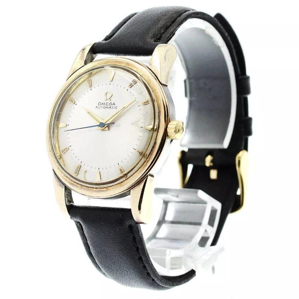 OMEGA 2577-6 Harfloater cal.351 Silver Dial Automatic Men's Watch